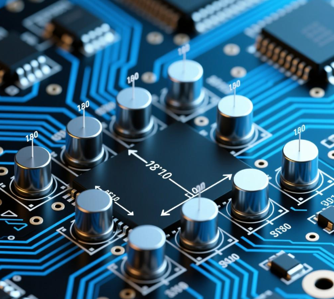 PCB pad spacing