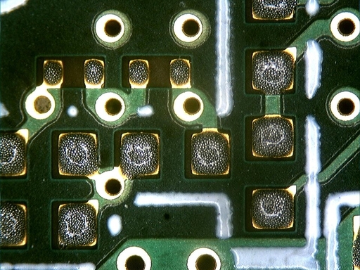 Solder Paste Printed on PCB