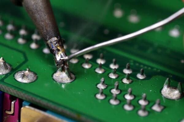fix a cold solder joint