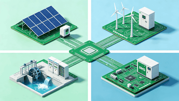application of renewable energy pcb