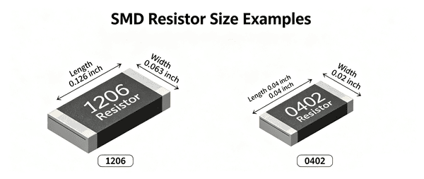 Detailed Guide to SMD Resistor Sizes