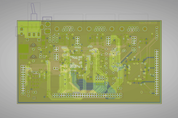 Gerber file of PCB