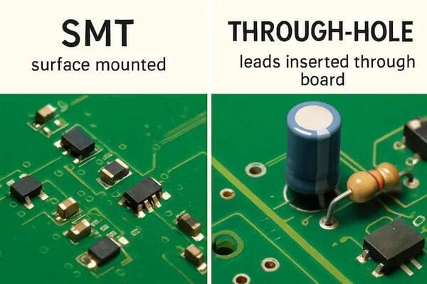 differences between SMT and THT