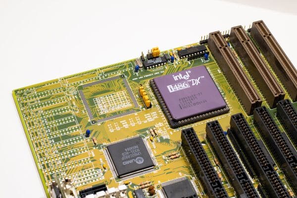 An image of an assembled PCBA