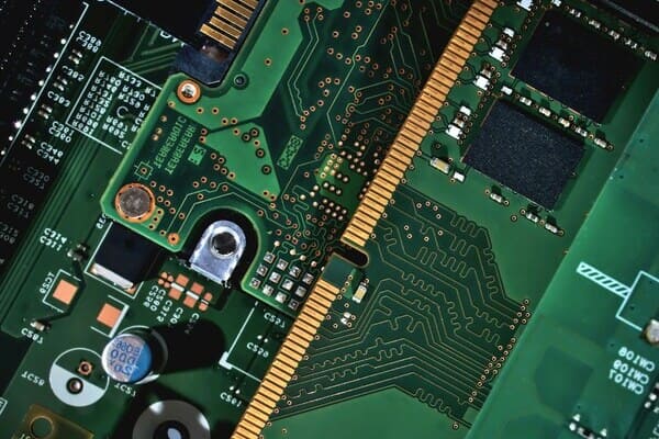 PCB hard gold surface finish