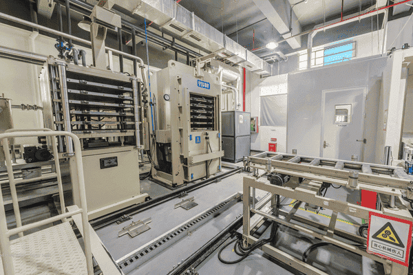 PCB lamination workshop