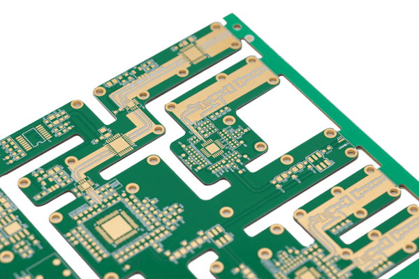 Circuit board featuring copper circuitry on the surface
