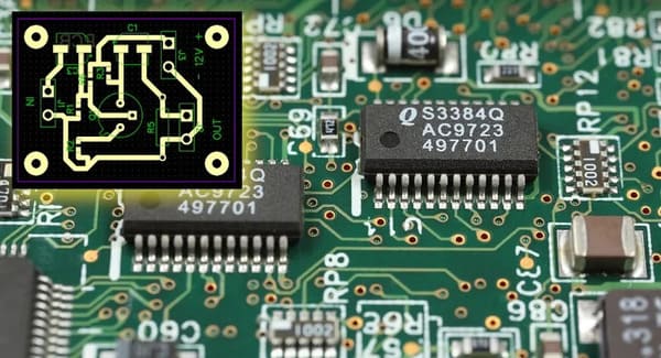 Gerber file for PCB