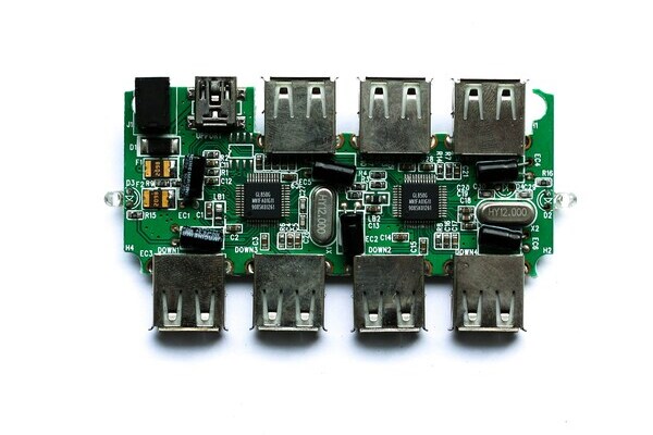 Board-mounted external connector