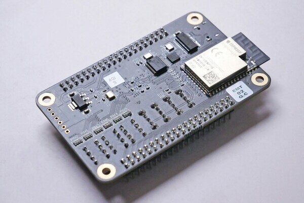 ESP32 IoT development board with Wi-Fi and Bluetooth module, embedded hardware